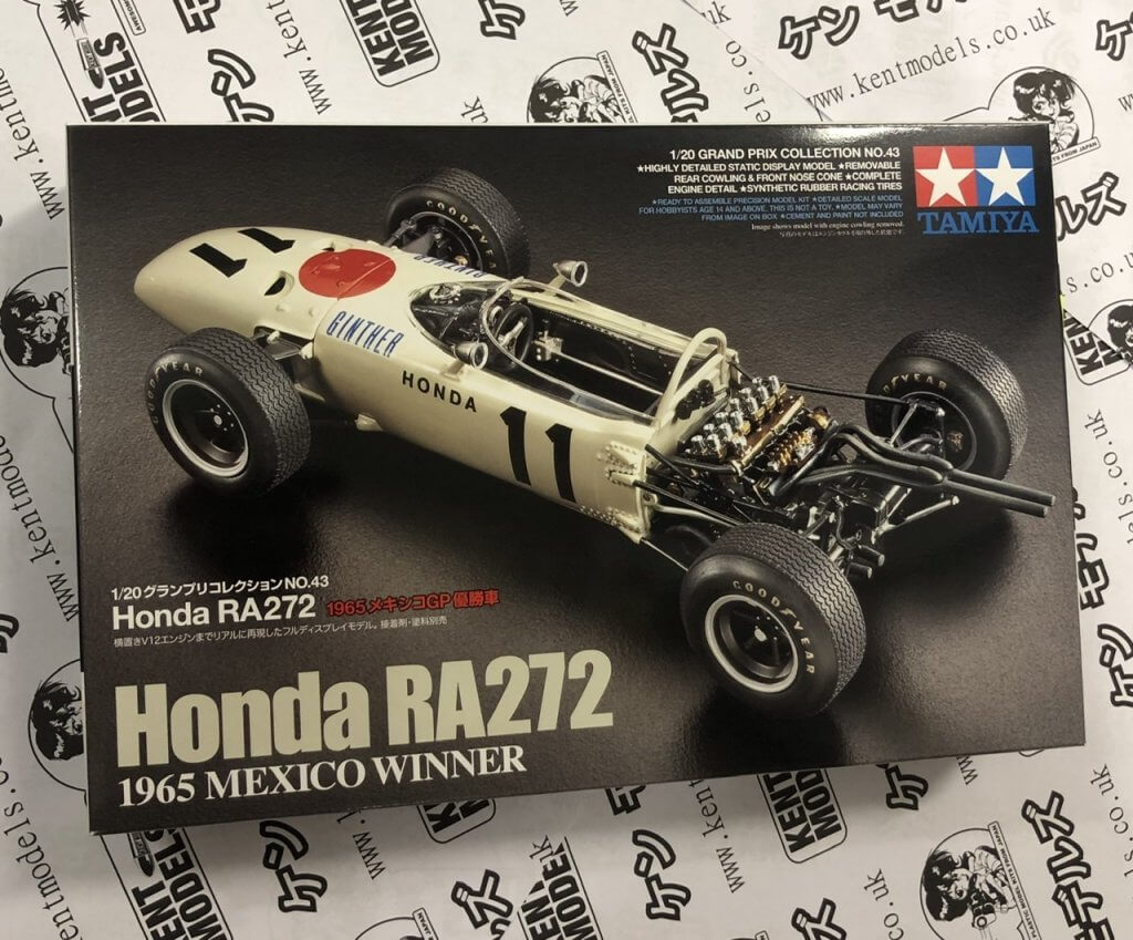 1 20 Scale Tamiya Honda F1 RA272 1965 Mexico Winner Model Car Kit 1499