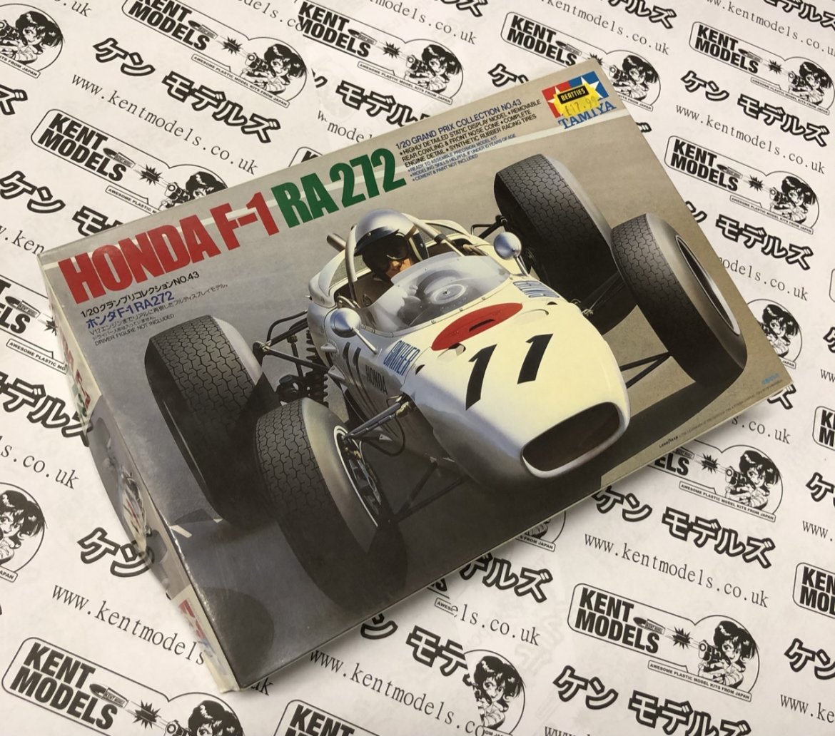 1:20 Scale Tamiya Honda F1 RA272 Vintage Retro NOS Model Kit - Kent Models