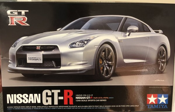 Scale Tamiya Nissan Gtr R Model Kit Kent Models