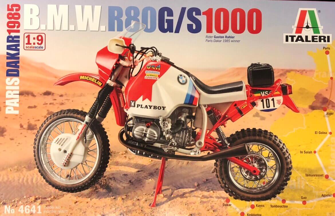 1:12 Scale Tamiya BMW 1000 Dakar 1985 Motorbike Model Kit #1680 - Kent